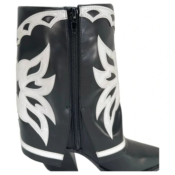 International Concepts Jadiza Western Style Over Ankle Womens Boots Size 6M - Picture 10 of 13